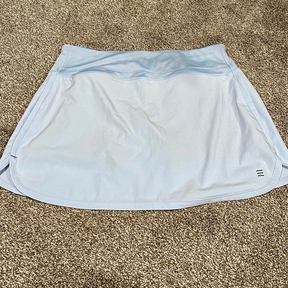 FreeFly Light Blue Athletic Skort